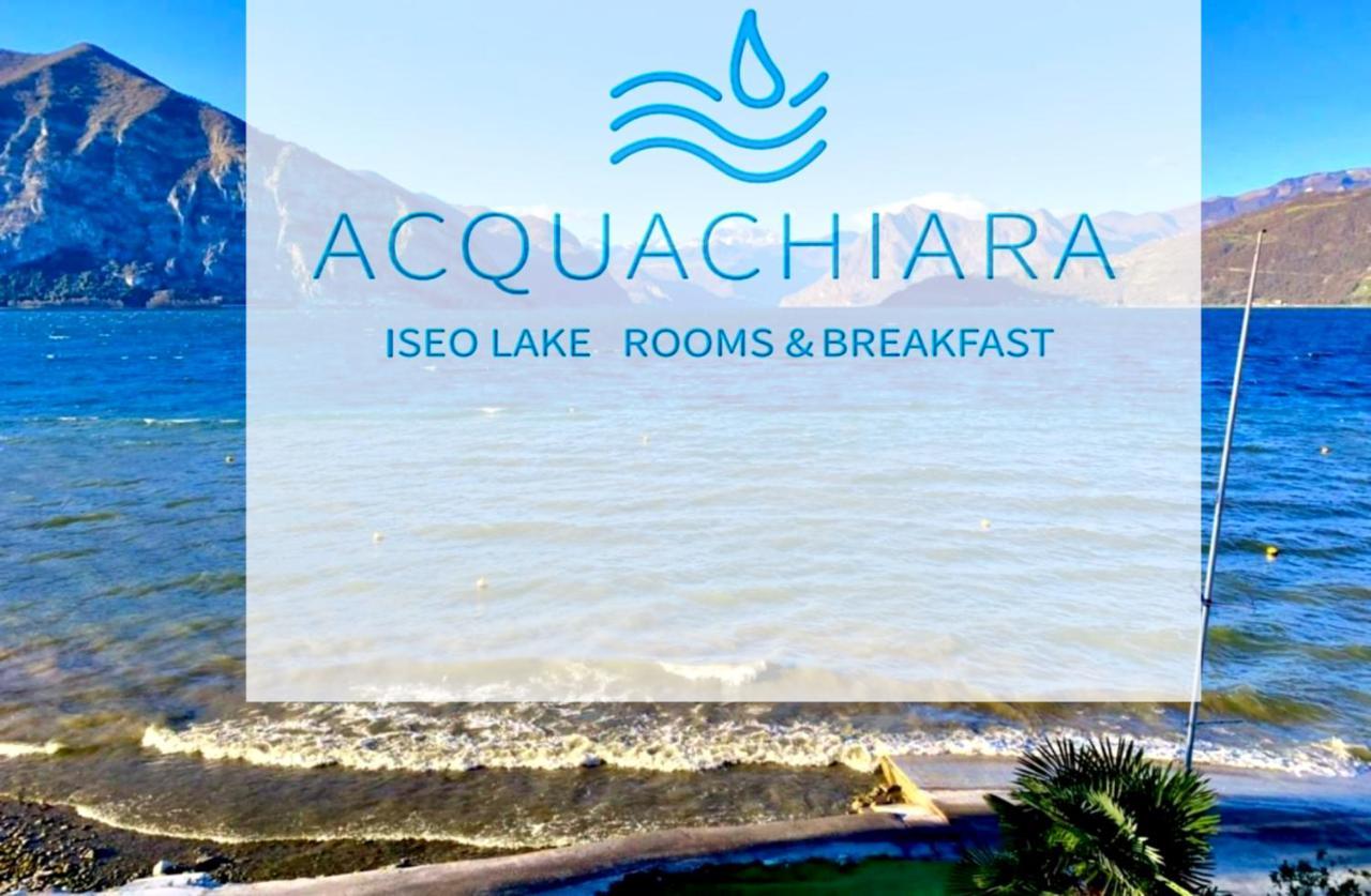 Acquachiara Iseo Deluxe Bed & Breakfast Iseo Center With Garden And Parking Inside Foresteria Exterior foto