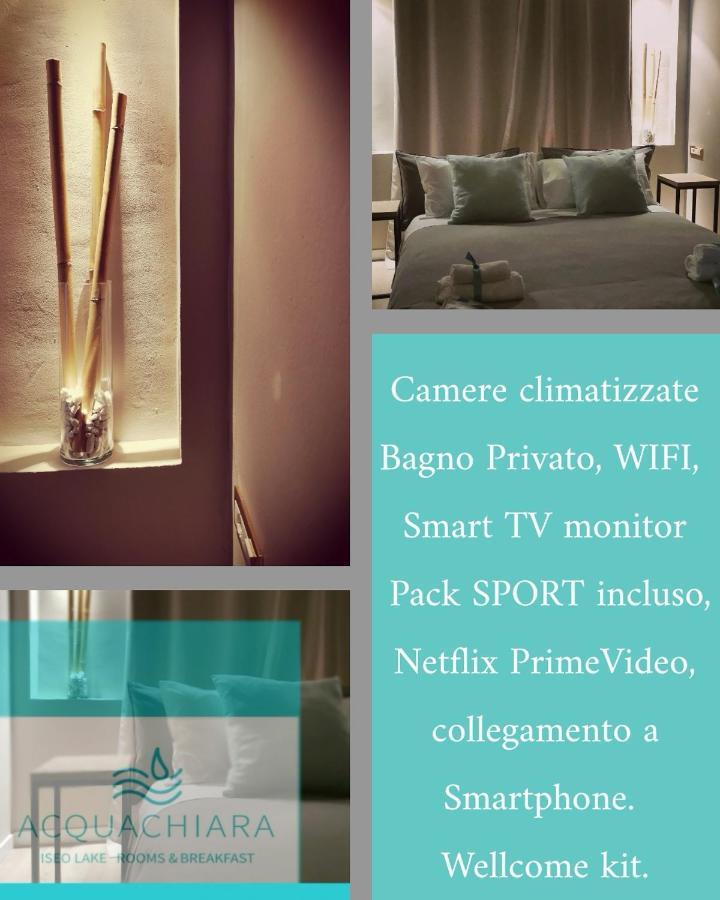 Acquachiara Iseo Deluxe Bed & Breakfast Iseo Center With Garden And Parking Inside Foresteria Exterior foto