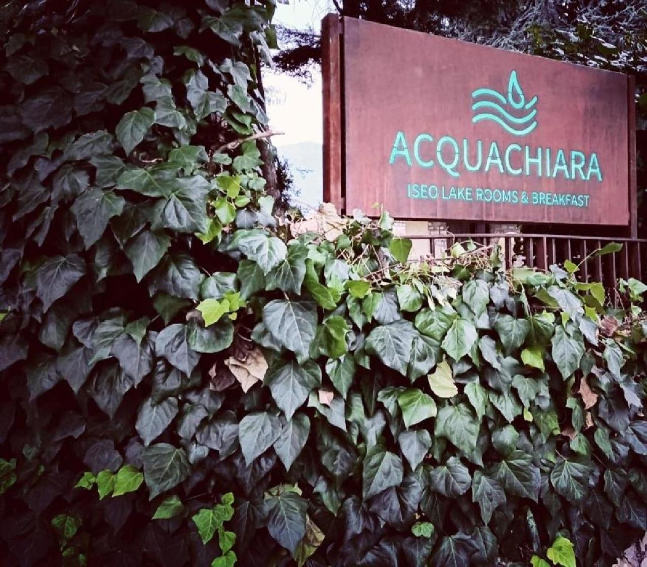 Acquachiara Iseo Deluxe Bed & Breakfast Iseo Center With Garden And Parking Inside Foresteria Exterior foto