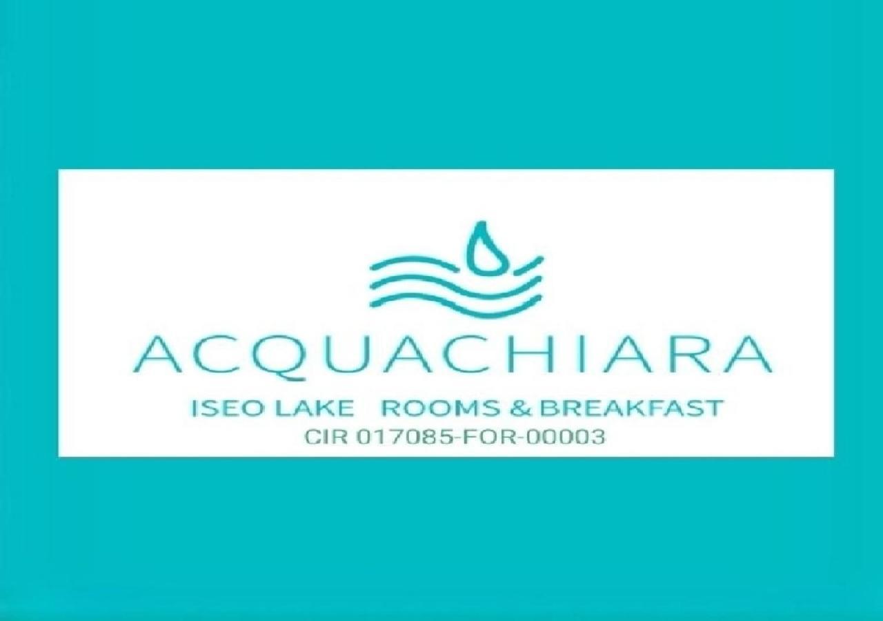 Acquachiara Iseo Deluxe Bed & Breakfast Iseo Center With Garden And Parking Inside Foresteria Exterior foto