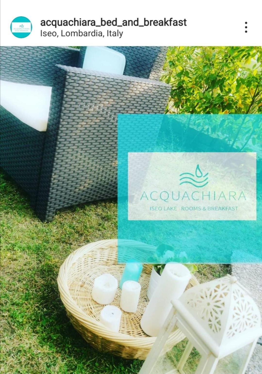 Acquachiara Iseo Deluxe Bed & Breakfast Iseo Center With Garden And Parking Inside Foresteria Cameră foto